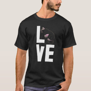 Camiseta Amo a los Moles Day Mujeres Cuidan Pequeño Amor 1