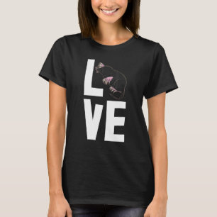 Camiseta Amo a los Moles Day Mujeres Cuidan Pequeño Amor 1