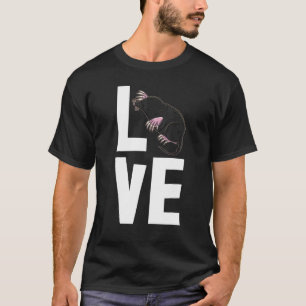 Camiseta Amo a los Moles Day Mujeres Cuidan Pequeño Amor 1