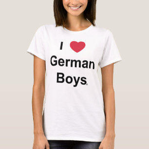 Camiseta Amo a los muchachos alemanes - el tanktop de la