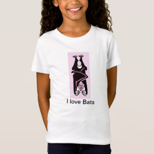 Camiseta Amo a los murciélagos - Vida salvaje - Halloween -