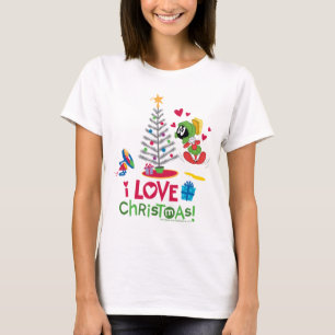 Camiseta Amo a los Navidades - MARVIN EL MARTIAN™