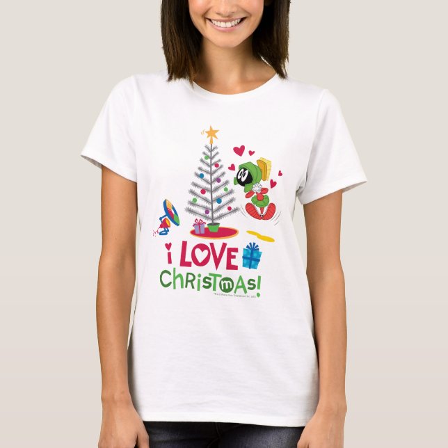 Camiseta Amo a los Navidades - MARVIN EL MARTIAN™ (Anverso)