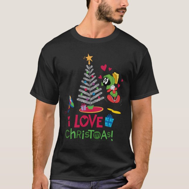 Camiseta Amo a los Navidades - MARVIN EL MARTIAN™ (Anverso)