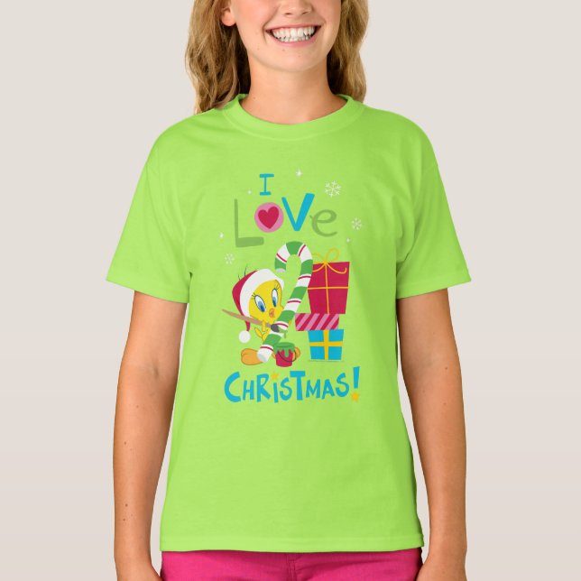 Camiseta Amo a los Navidades - TWEETY™ (Anverso)