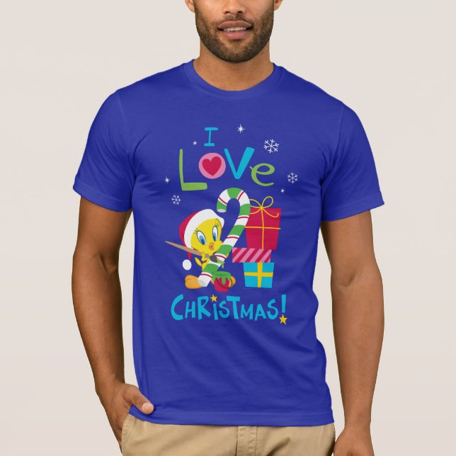 Camiseta Amo a los Navidades - TWEETY™ (Anverso)