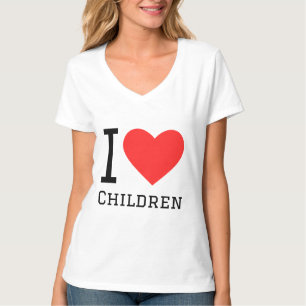 Camiseta Amo a los niños