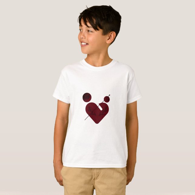 Camiseta Amo a los niños (Anverso completo)