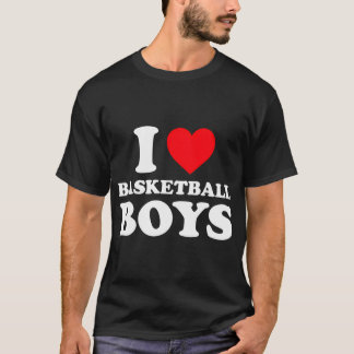 Camiseta Amo a los niños de baloncesto Shirt I Heart Basket