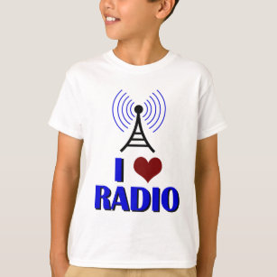Camiseta Amo a los niños de la radio