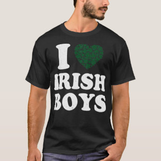Camiseta Amo a los niños irlandeses bebé antes del Día del 