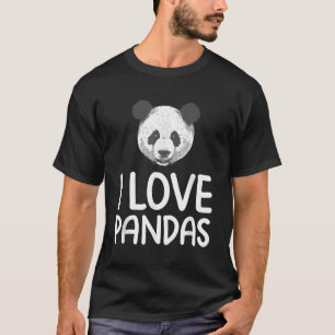 Camiseta Amo a los Pandas