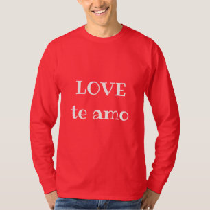 Camiseta AMO a los Pegatinas de la Ronda Clásica de amo