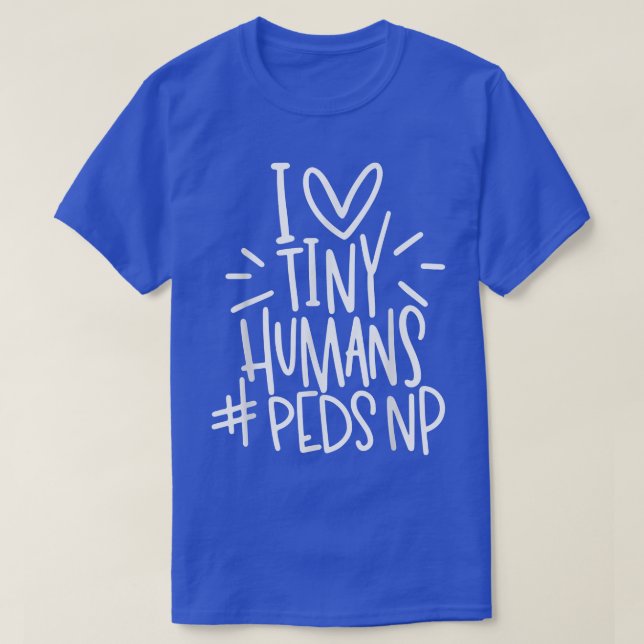 Camiseta Amo a los pequeños humanos pediatría PEDSNP (Diseño del anverso)