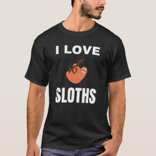 Camiseta Amo a los perezosos