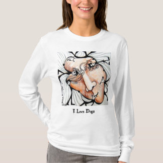 Camiseta Amo a los perros