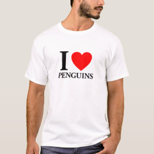 Camiseta Amo a los pingüinos