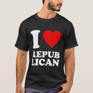 Camiseta Amo a los republicanos