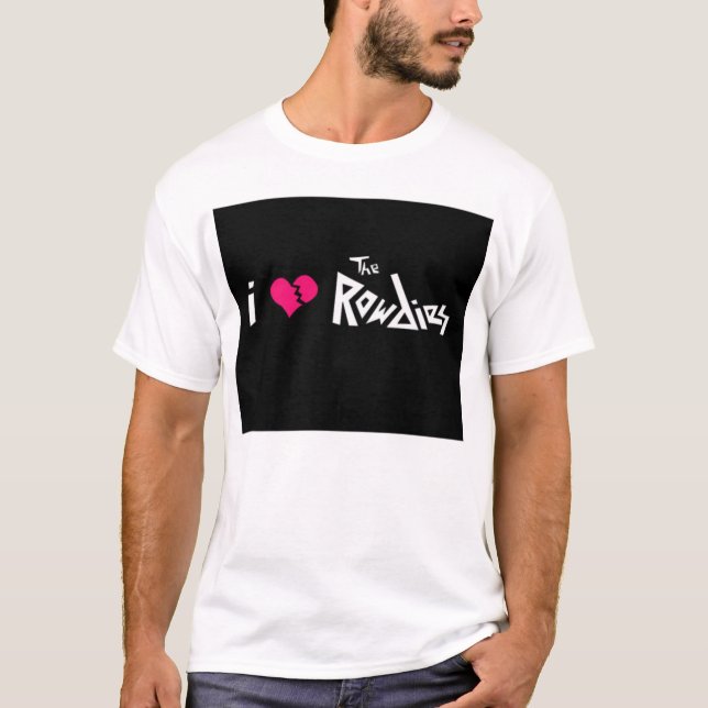 Camiseta Amo a los Rowdies (Anverso)