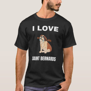 Camiseta Amo a los San Bernardo
