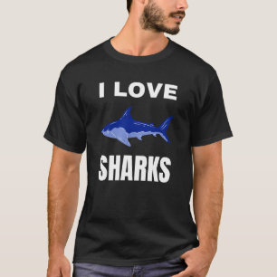 Camiseta Amo a los tiburones