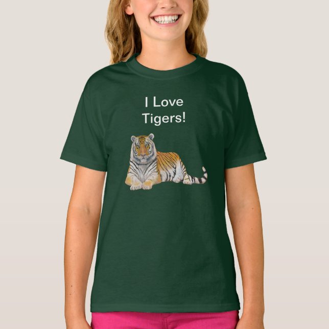 Camiseta Amo a los Tigres (Anverso)