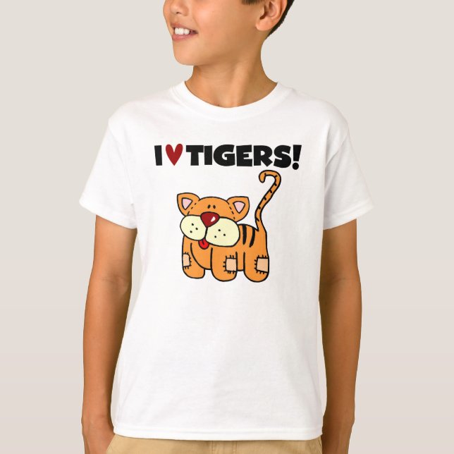 Camiseta Amo a los Tigres (Anverso)