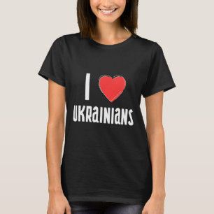Camiseta Amo a los ucranianos Nacionalidad Ucrania