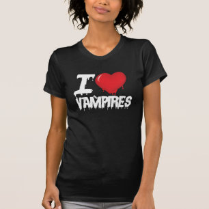 Camiseta Amo a los vampiros
