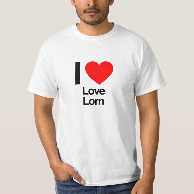 Camiseta amo a love lorn (Anverso)