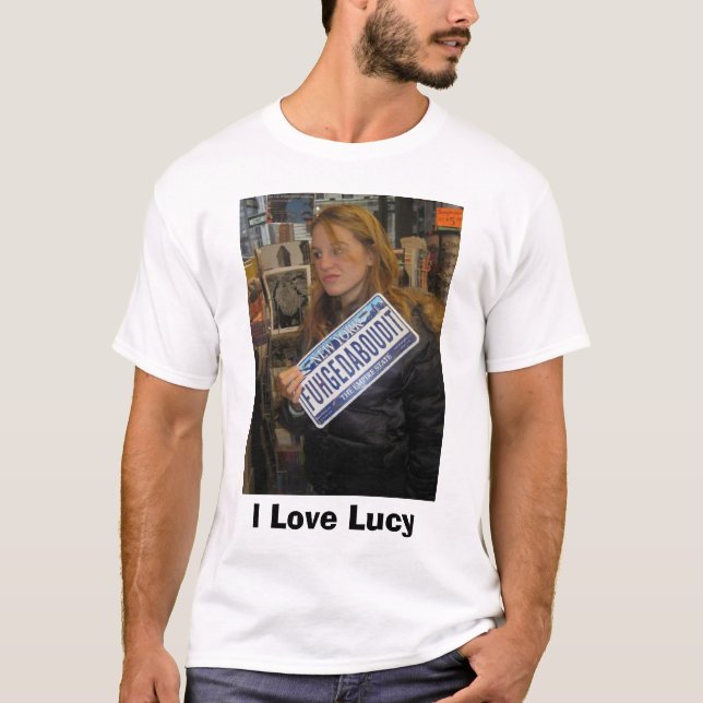 Camiseta Amo a Lucy (Anverso)