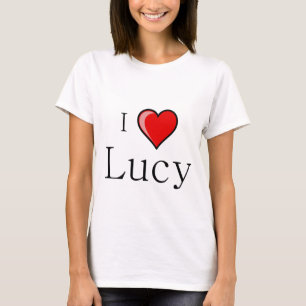 Camiseta Amo a Lucy