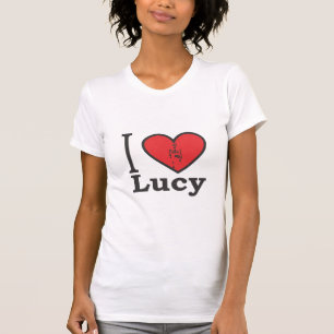 Camiseta Amo a Lucy