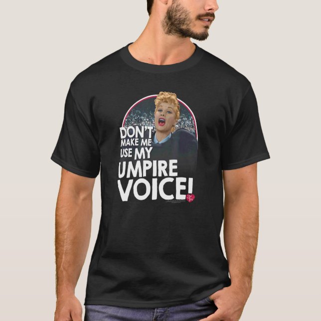 Camiseta Amo a Lucy Umpire (Anverso)