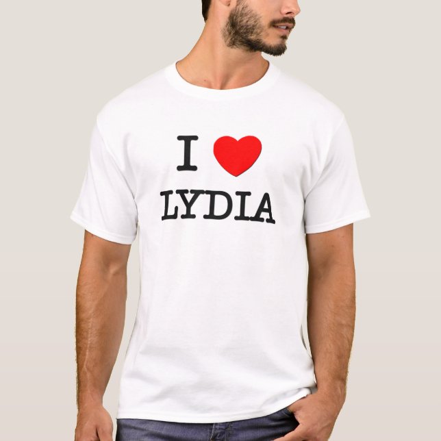 Camiseta Amo a Lydia (Anverso)