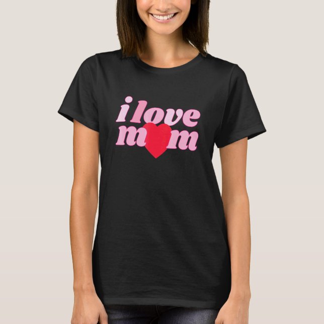 Camiseta Amo a mamá (Anverso)