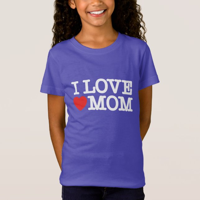 Camiseta Amo a mamá (Anverso)