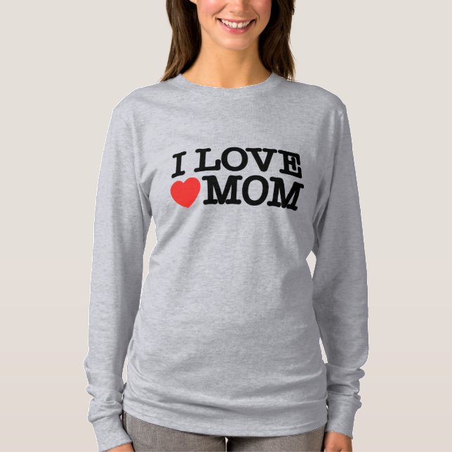 Camiseta Amo a mamá (Anverso)