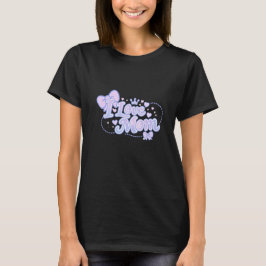 Camiseta Amo a Mamá – Diseño Kawaii Pastel