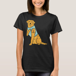 Camiseta Amo A Mamá Labrador Dorado Perro Mujeres