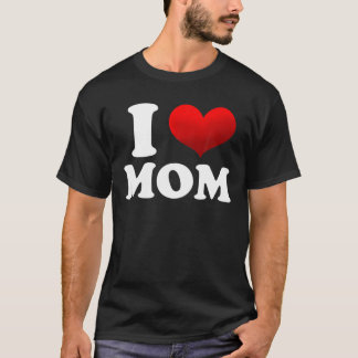 Camiseta Amo A Mamá, Mamá Caliente, Amante Funny