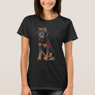 Camiseta Amo A Mamá Rottweiler Con El Regalo Del Día De La 