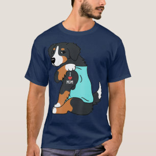 Camiseta Amo a mamá Tattoo Bernese Mountain Dog Funny Day
