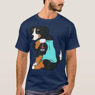 Camiseta Amo a mamá Tattoo Bernese Mountain Dog Funny Mothe