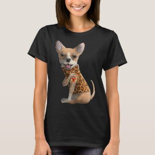 Camiseta Amo A Mamá Tattoo Chihuahua El Día De La Madre