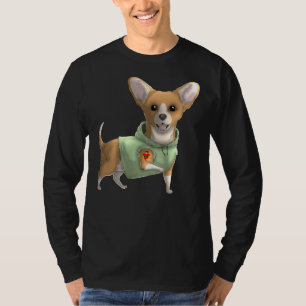 Camiseta Amo a mamá Tattoo Chihuahua Perro