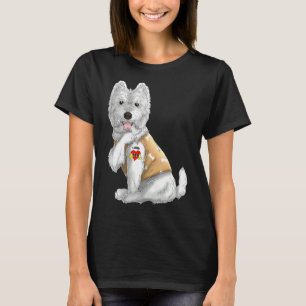 Camiseta Amo a mamá Tattoo Dog Funny Día de la Madre