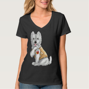 Camiseta Amo a mamá Tattoo Dog Funny Día de la Madre