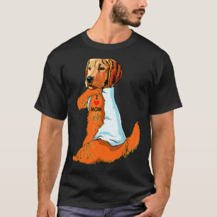 Camiseta Amo a mamá Tattoo Hovawart Mamá Perro Día 1 de la 