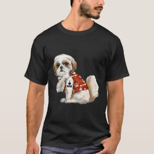 Camiseta Amo A Mamá Tattoo Shih Tzu El Día De La Madre